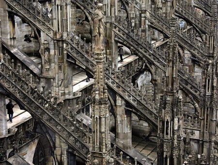 Готическая абстракция. Миланский Duomo.