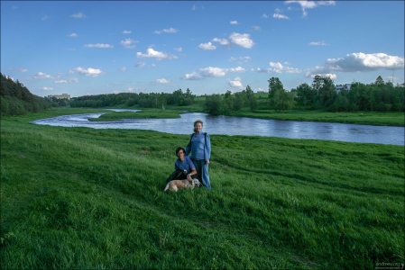 У санатория "Митино" под Торжком. 2005 год.