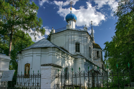 Церковь села Прутня под Торжком.