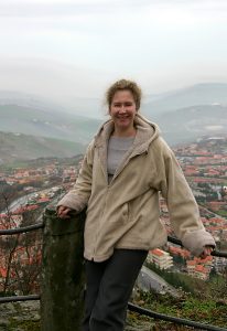 Катя на смотровой площадке в Сан-Марино.