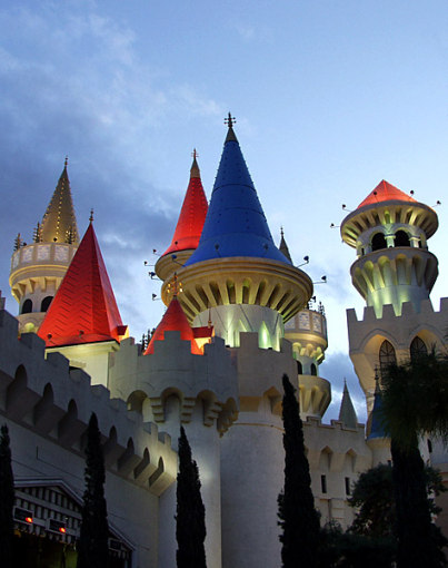 Башенки казино "Excalibur".