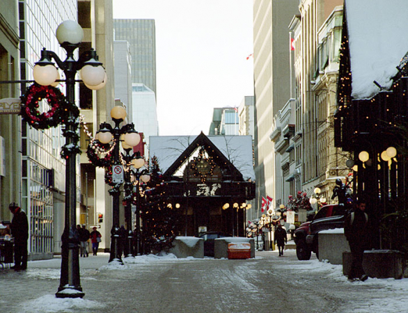 Sparks Street Mall. Удивительно напоминает Мемфис.