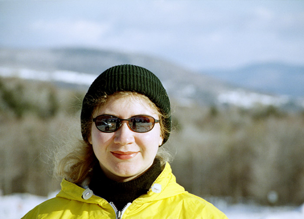 На склонах горнолыжного курорта "Stowe".