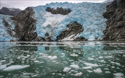 Льдины в Северо-Западной лагуне.