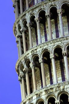 Уровни Пизанской Башни. Пиза.