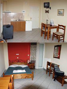 Номер в гостинице "Persa" в Пераме, пригороде Яннины.