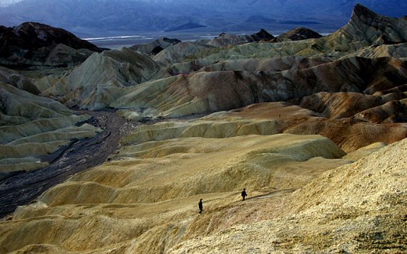 Zabriskie point - одно из самых красивых мест в парке.