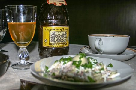 Обед в кафе "Харчевня". Суздаль.