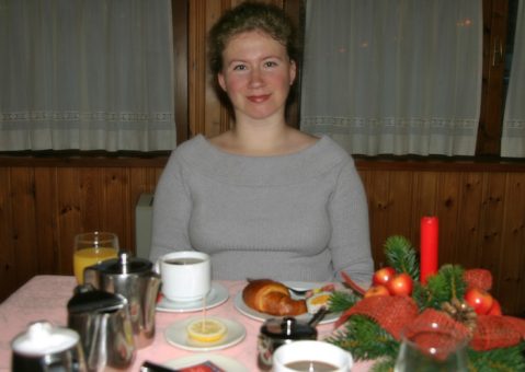 Первый завтрак в Новом году.