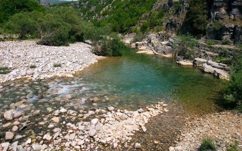 В самом начале каньона Викос. Vikos-Aoos National Park.
