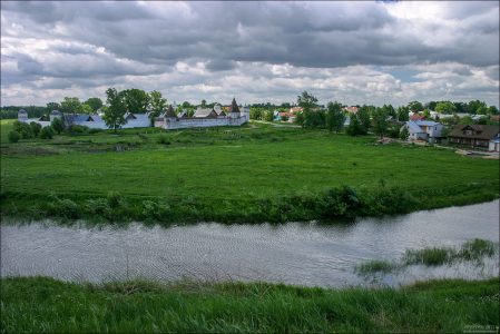 Окраина Суздаля.
