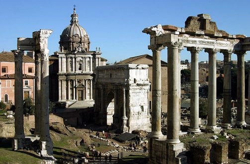 Римский Форум. Западная часть.