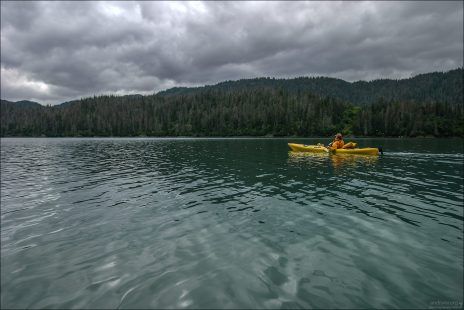 На каяке по тихой заводи.