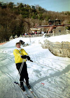 Само-подъемник. Горнолыжный курорт Ober Gatlinburg.