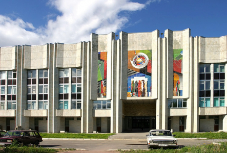 Новое здание факультета ПМПУ. Старый Петергоф.