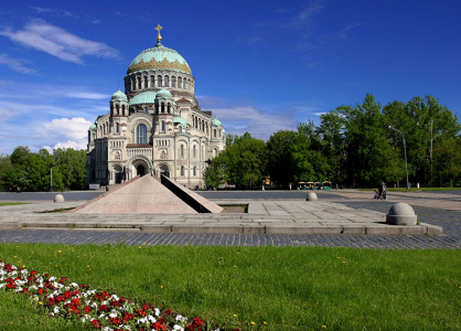 Морской собор в византийском стиле. Кронштадт.