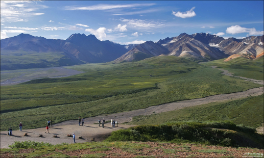 Обзорная площадка Polychrome overlook.