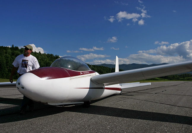 Двухместный планер.