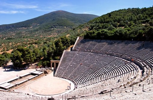 Античный театр Эпидаврос (Epidavros), 4 в. до н.э.