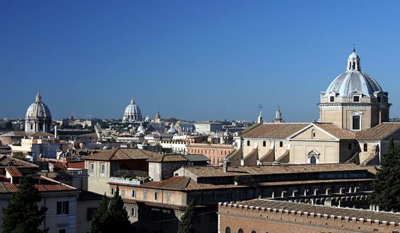 Римские крыши.