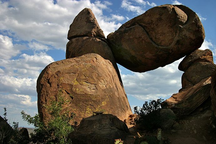 "Balanced rock".