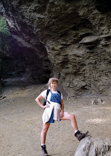 Алюминевый утес. Тропа Alum Cave Bluffs Trail.