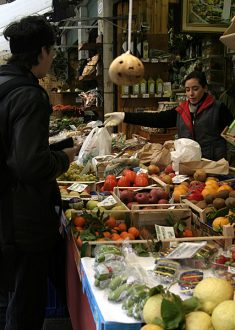 Овощной базар. Рынки Rialto.