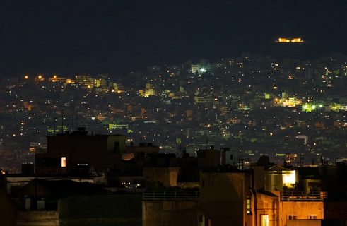 Вечерние Афины.