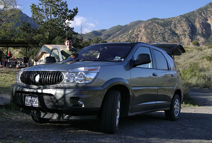 В кемпинге Chisos Basin campground.