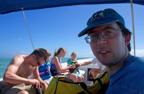 Первые минуты снорклинг-тура "Best of Belize". Карибский бассейн.