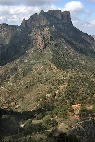 Сосновый каньон и Casa Grande. Тропа Lost mine trail.