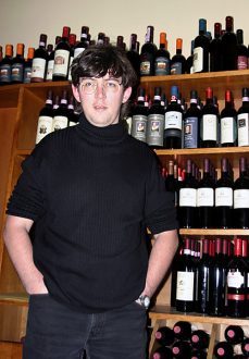 Выбор вин в одном из ресторанов.