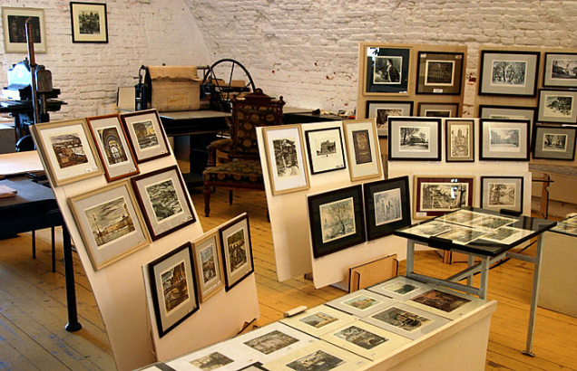 Мастерская художника. Петропавловская крепость.