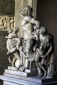 "The Laocoon". Ватиканские музеи. Первый век AD.