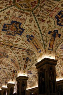 Расписные потолки. Ватиканский музей.