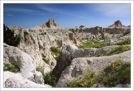 Средняя часть тропы Notch Trail.