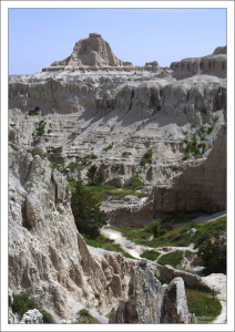 Тропа Notch Trail, проходящая по дну каньона.