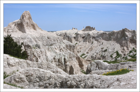 Глубокие овраги на тропе Notch Trail.