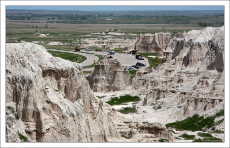 Парковка перед началом тропы Notch Trail.