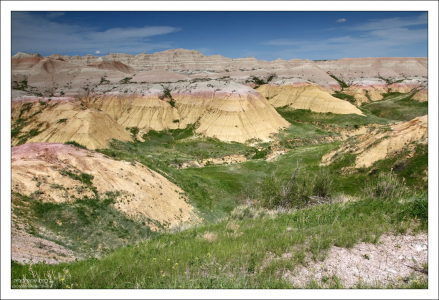 Долина желтых холмов Yellow Mounds.