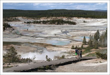 Фарфоровая долина (Porcelain basin).