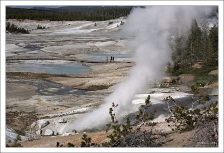 Паровая шахта гейзера "Ledge".
