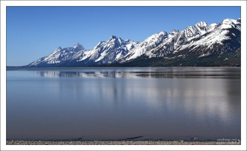 Озеро Jackson, Вайоминг.