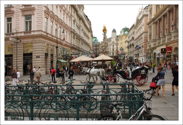 Улица Грабен в центре Вены.