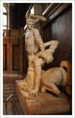 Антонио Канова "Тесей и Кентавр" (начало 19-го века).