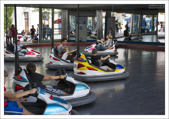 Толкотня на Автодороме в Пратере.