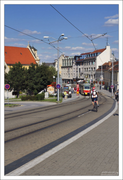 Трамвайная система в Братиславе функционирует с 1895 года.