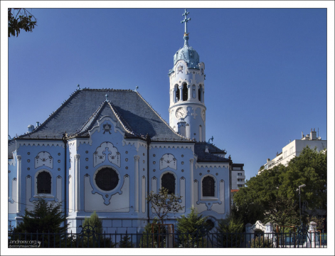 Церковь Святой Елизаветы или Голубая церковь.