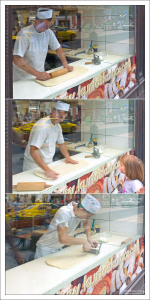 Начало процесса изготовления кюртёшкалача.