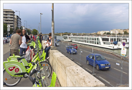 Набережная Дуная в Буде.